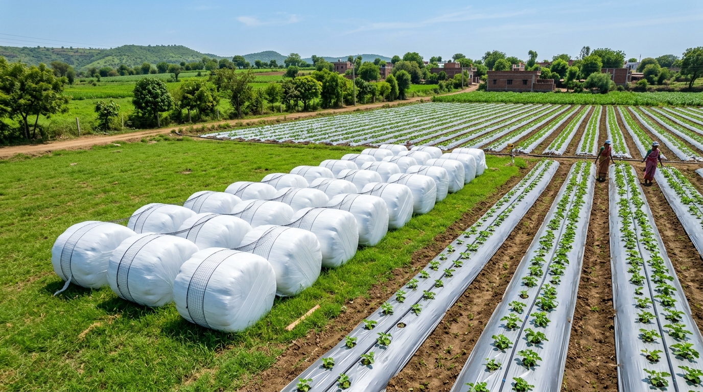 Silage and Mulch Films Maximizing Crop Yield and Fodder Quality in India - Agola Polymer Morbi